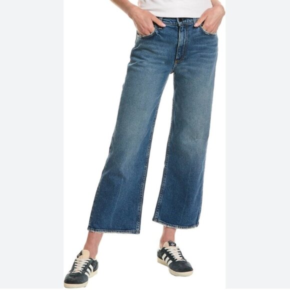 NWT ASKK NY Marina Crop Wide Leg Jean - Picture 2 of 10